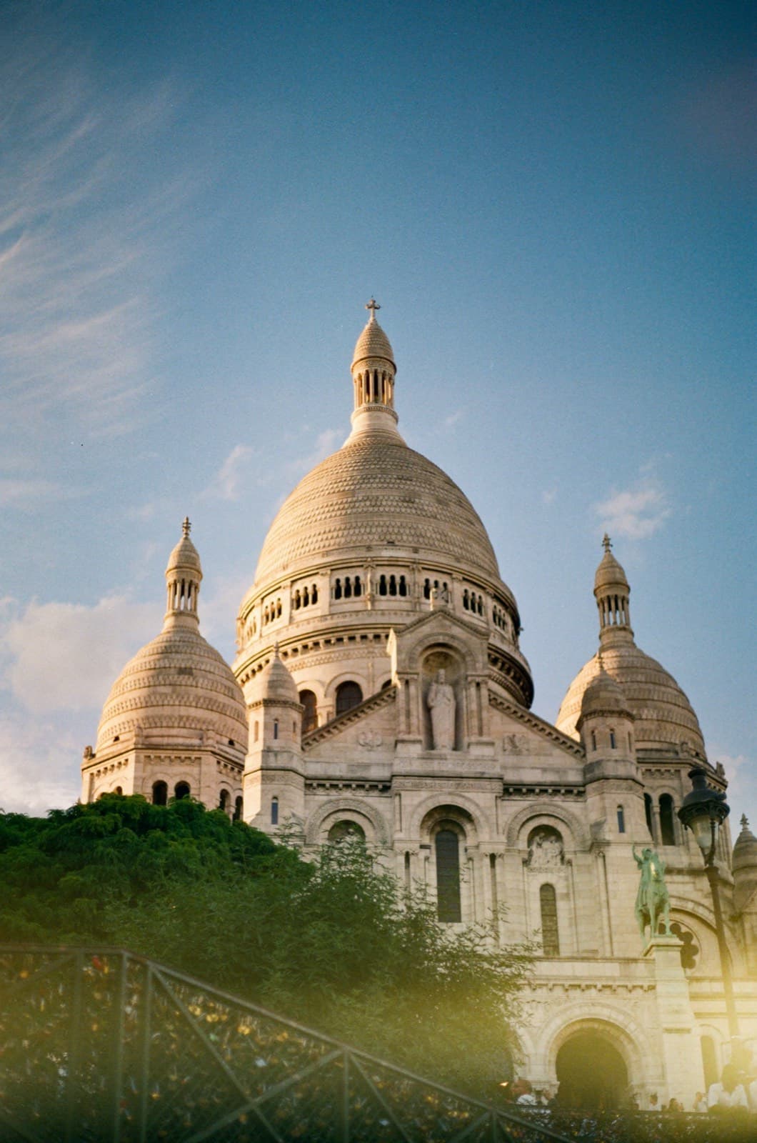 Sacré-Cœur on the hill of Montmartre