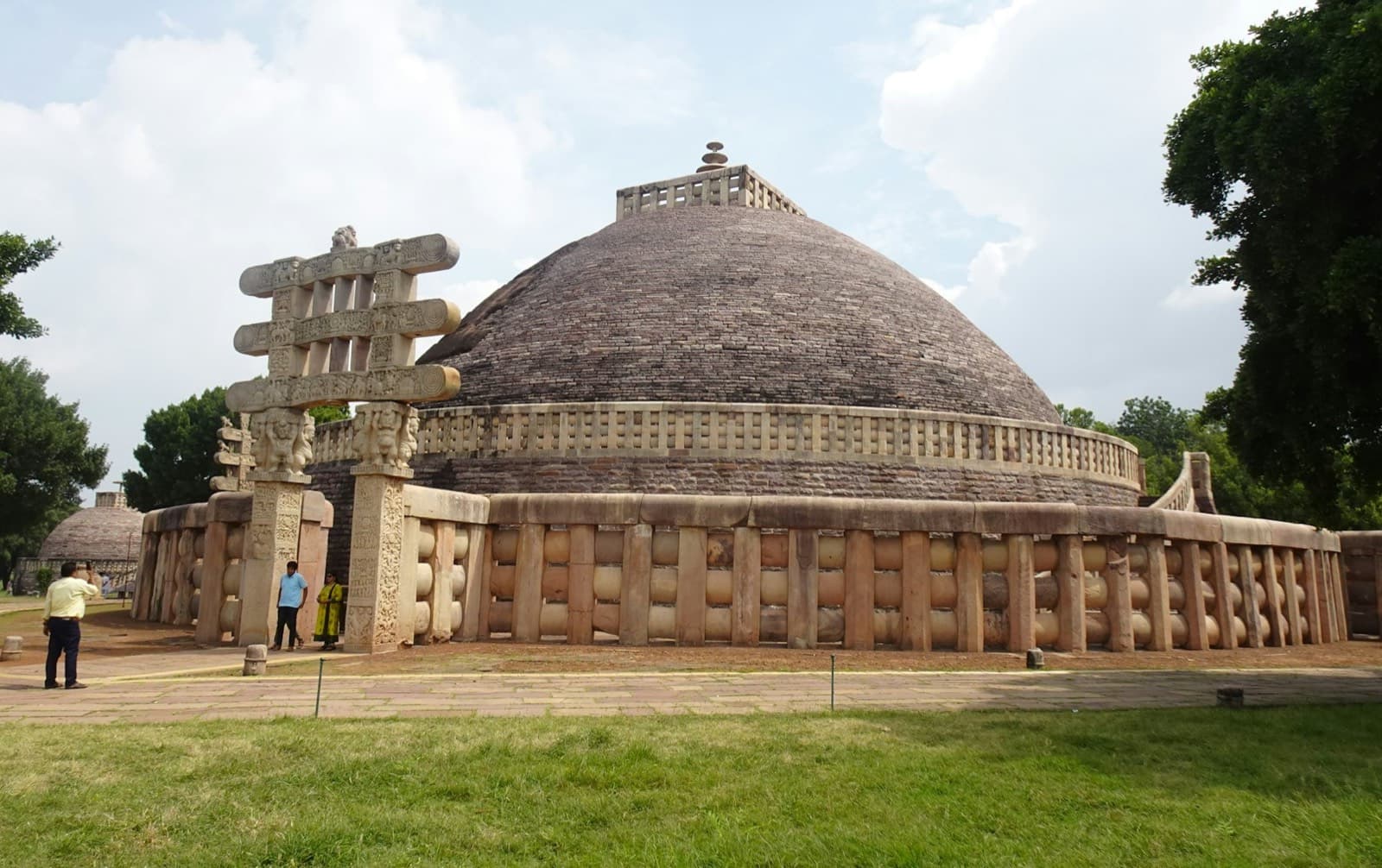 The great stupa at Sanchi